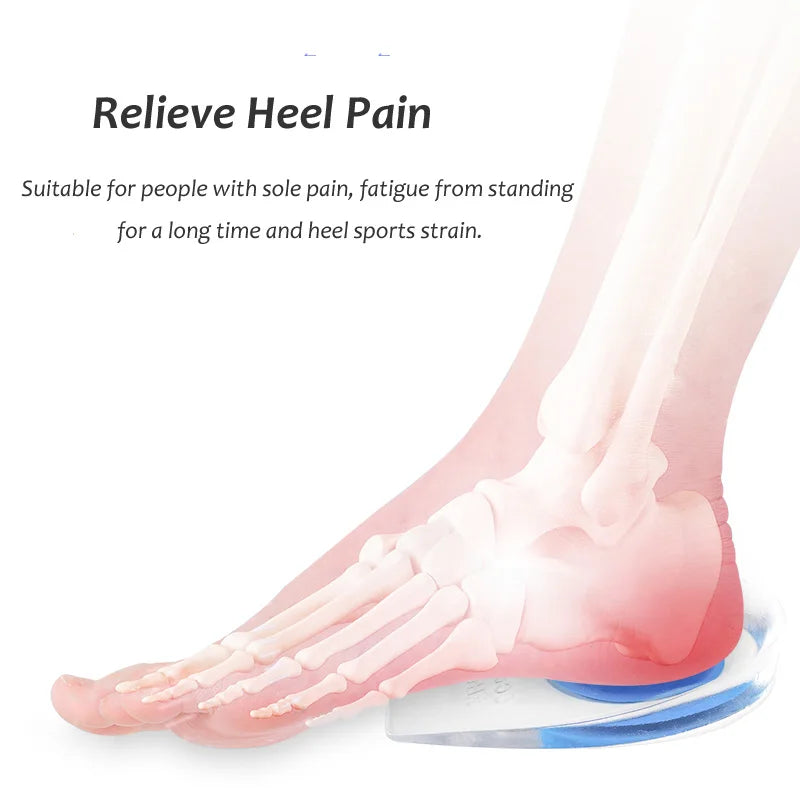 Nature's Shoewear™ Silica Gel Heel Cup Pad