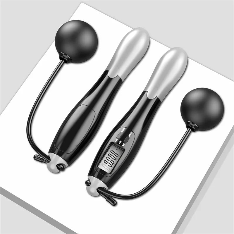 Nature's Shoewear™ Cordless Electronic Jumping Rope with Counting Speed Skipping Counter