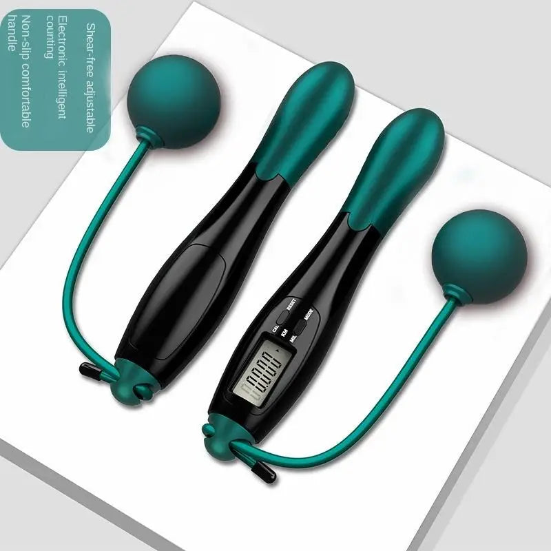 Nature's Shoewear™ Cordless Electronic Jumping Rope with Counting Speed Skipping Counter