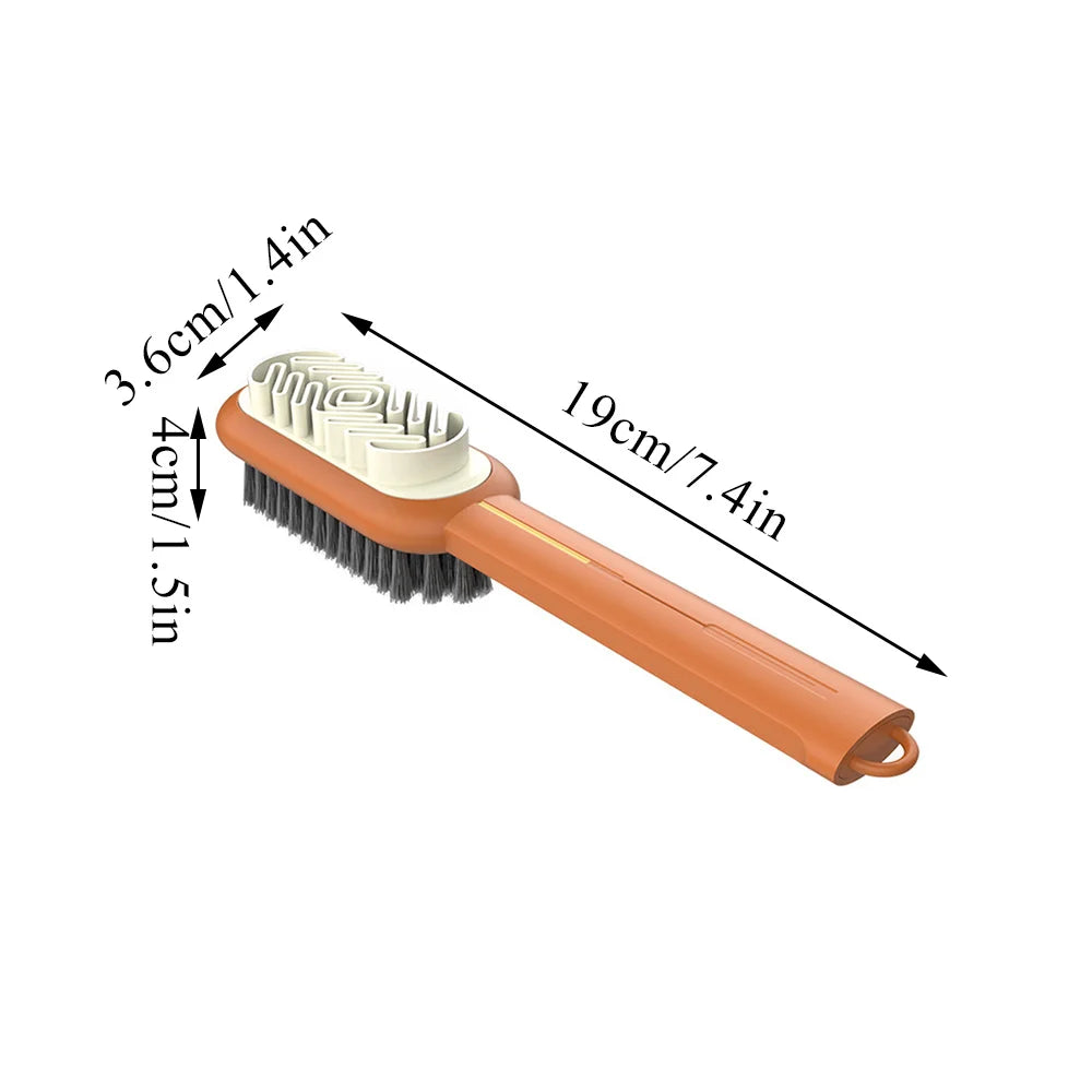 Double-Side Shoe Brush Cleaner