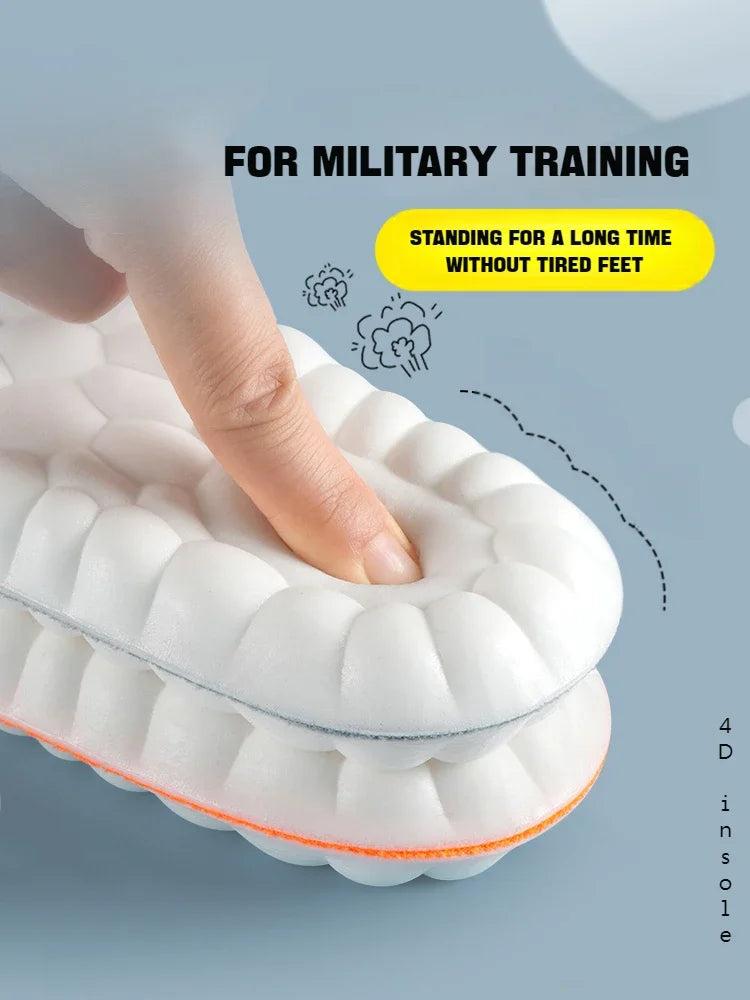 Nature's Shoewear™ 1 Pair 4D Soft Sports Shoes Insoles