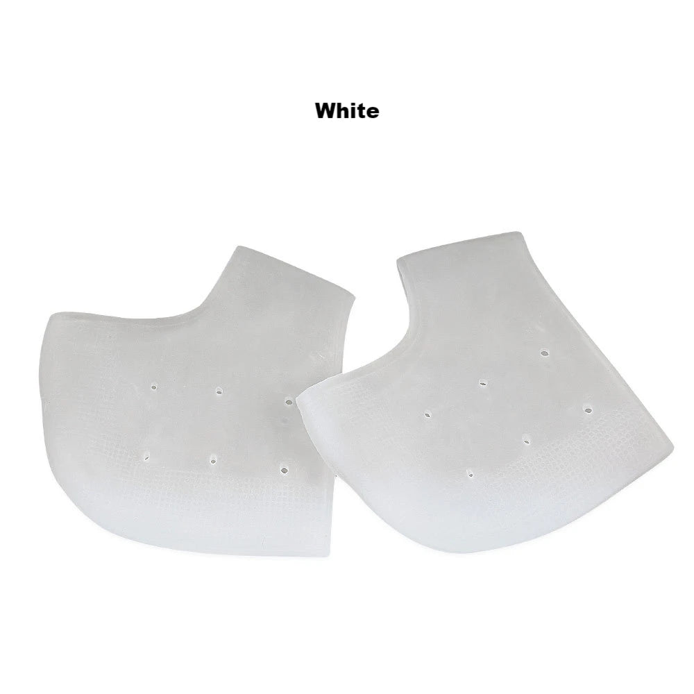 Nature's Shoewear™ Gel Silicone Heel Protector Cups Sleeves for Feet