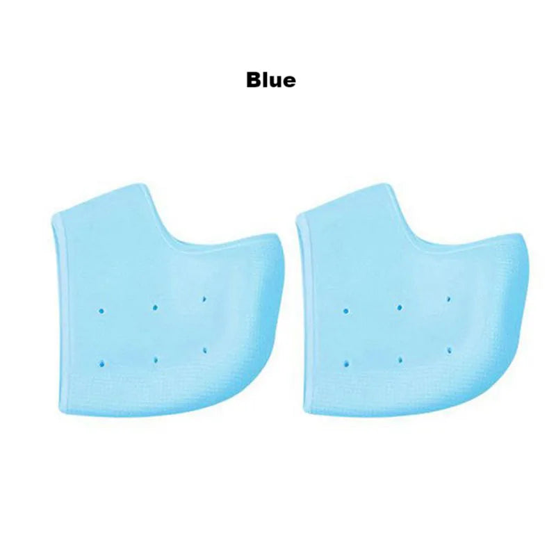 Nature's Shoewear™ Gel Silicone Heel Protector Cups Sleeves for Feet