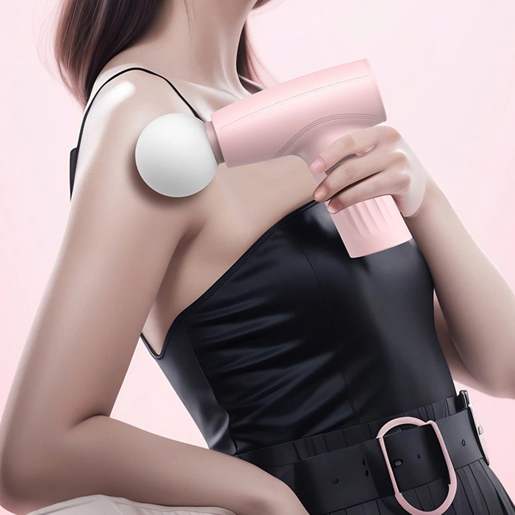 Nature's Shoewear™ Muscle Mini Pink Massage Gun