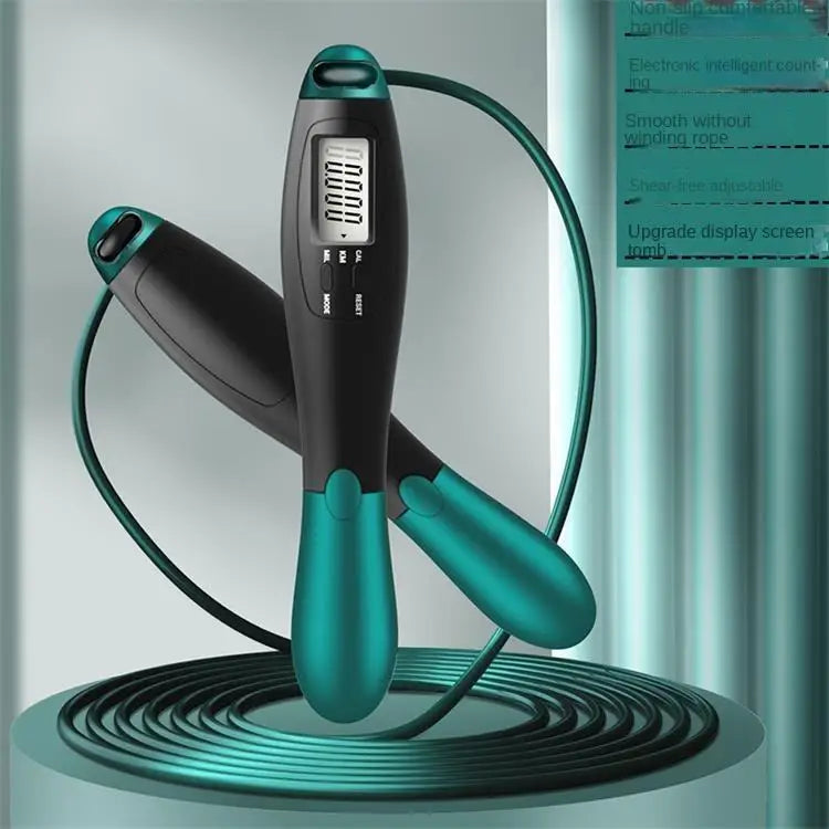 Nature's Shoewear™ Cordless Electronic Jumping Rope with Counting Speed Skipping Counter