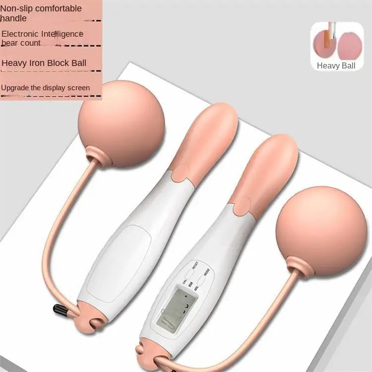 Nature's Shoewear™ Cordless Electronic Jumping Rope with Counting Speed Skipping Counter