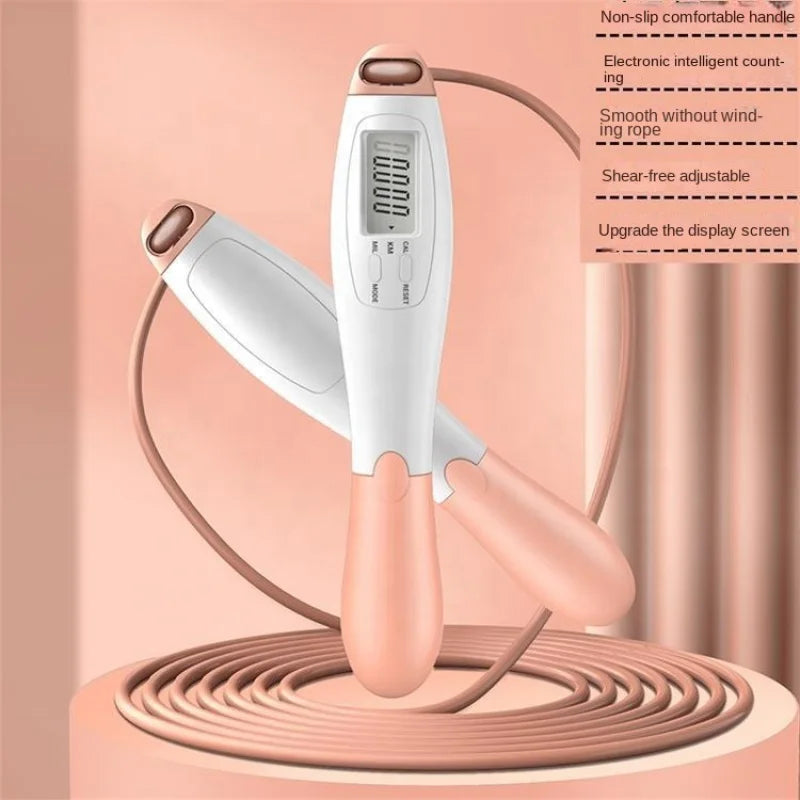 Nature's Shoewear™ Cordless Electronic Jumping Rope with Counting Speed Skipping Counter