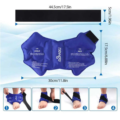 Nature's Shoewear™ NEWGO Ankle Brace Ice Pack Wrap