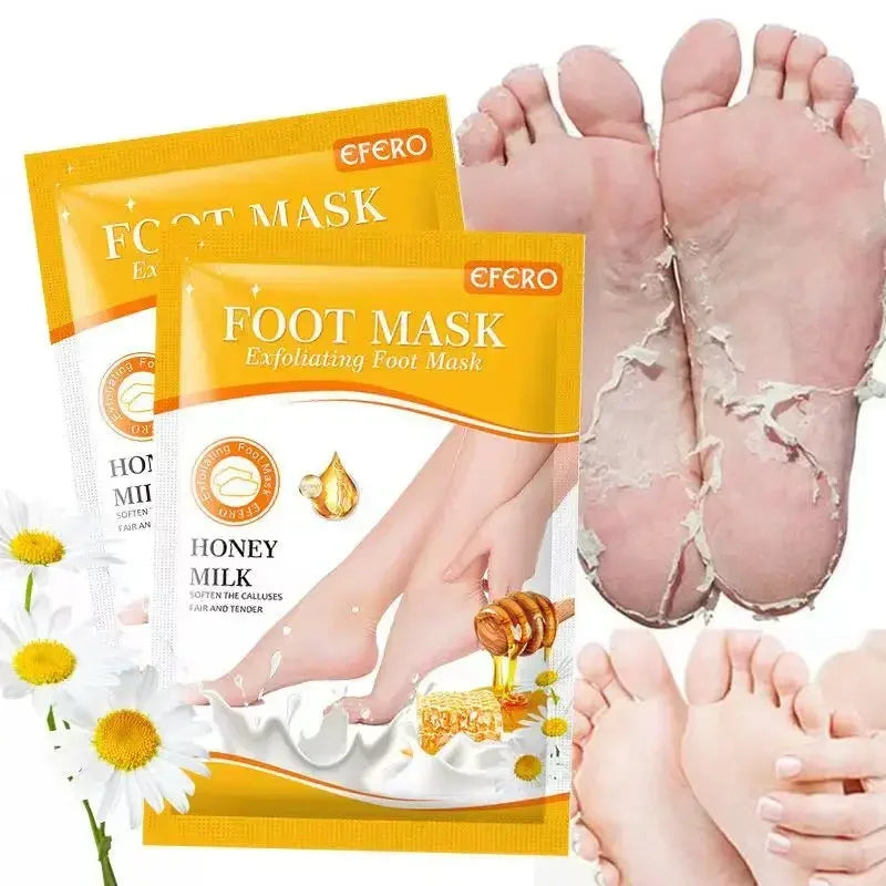 Nature's Shoewear™ Honey Exfoliating Foot Spa Mask - 1 Pair