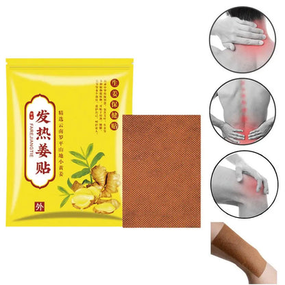 Nature's Shoewear™ 100pcs Ginger Patch Self-Heating Heat Compresses