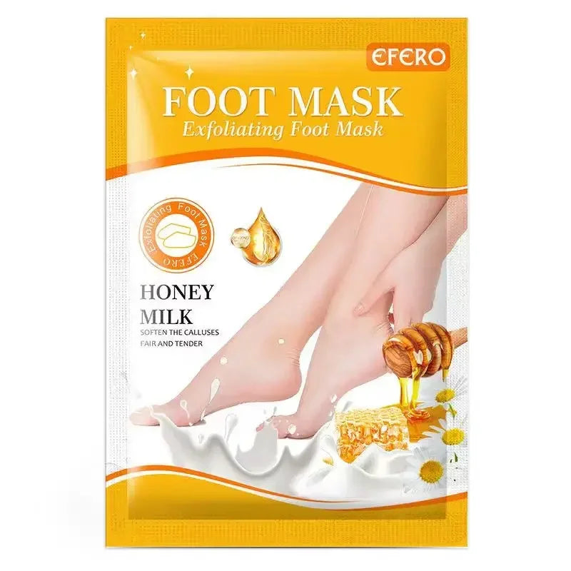 Nature's Shoewear™ Honey Exfoliating Foot Spa Mask - 1 Pair