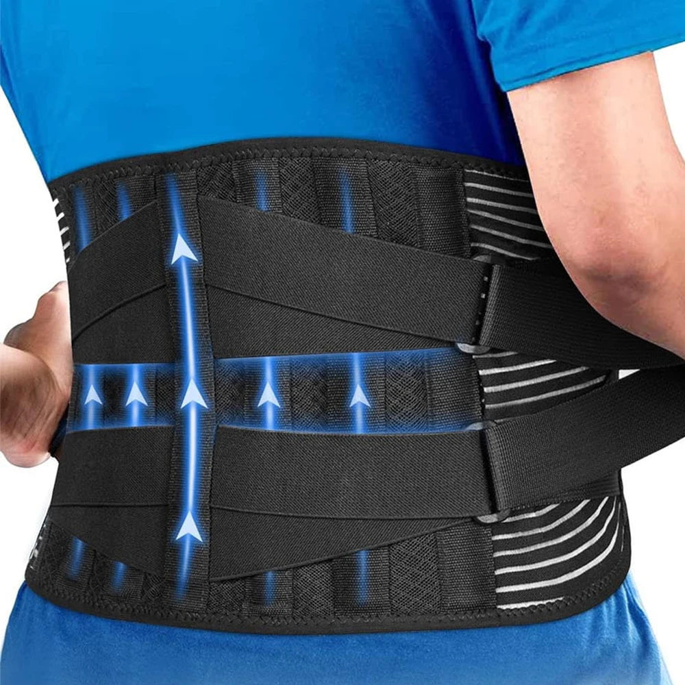Nature's Shoewear™ Double Pull Back Lumbar Support Belt