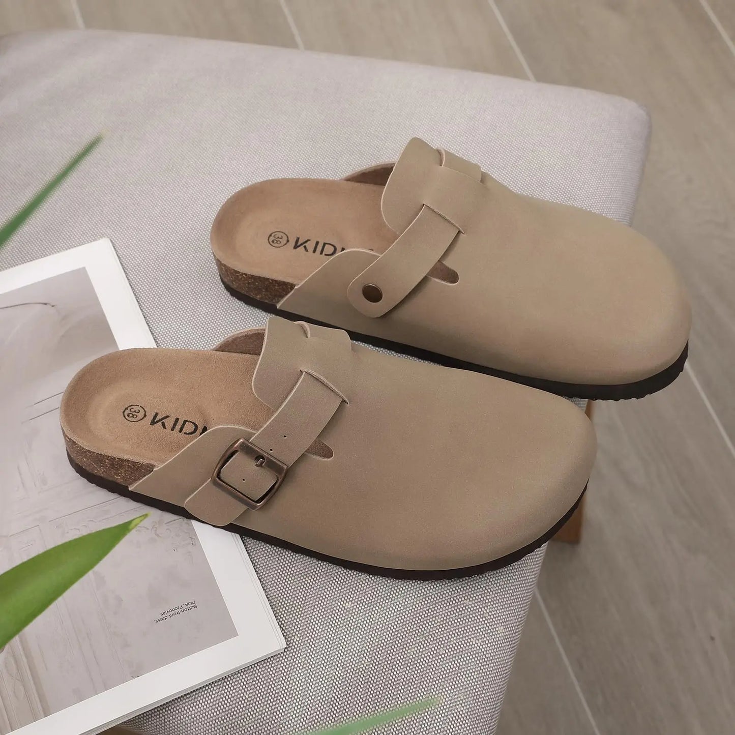 Nature's Shoewear™  Comwarm Fashion Women's Suede Mules Slippers and Men Clogs