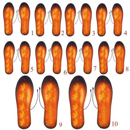 Nature's Shoewear™ USB Heated Shoe Insoles - Warming Heat Pads