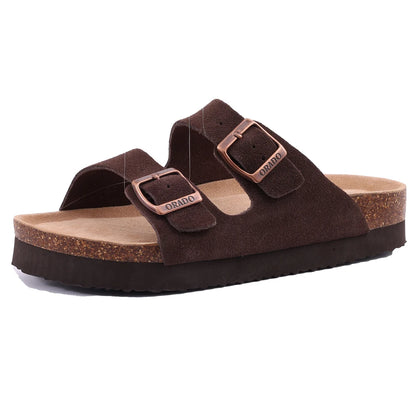 Nature's Shoewear™  Comwarm Fashion Women's Suede Mules Slippers and Men Clogs