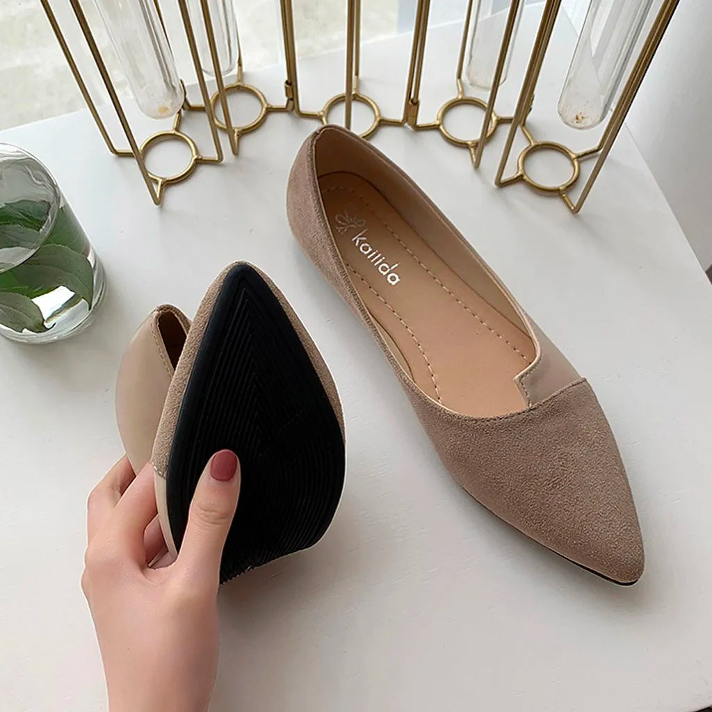Nature's Shoewear™ Pointed Toe Flat Shoes for Women