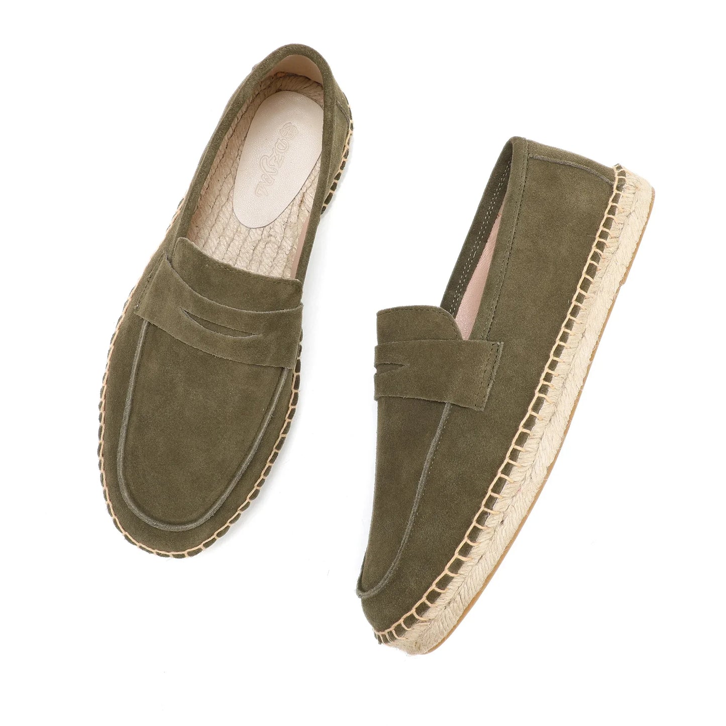 Nature's Shoewear™ Men's Jute Espadrilles Slip-On Loafers