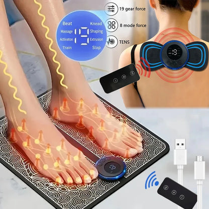 Nature's Shoewear™ Remote Control Electric Foot Massager