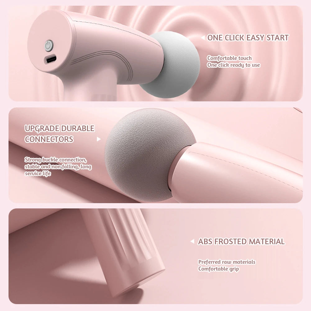 Nature's Shoewear™ Muscle Mini Pink Massage Gun