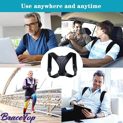 Nature's Shoewear™ Adjustable Back Shoulder Posture Corrector Belt