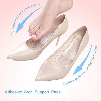 Nature's Shoewear™ Silicone Gel Arch Support Insoles