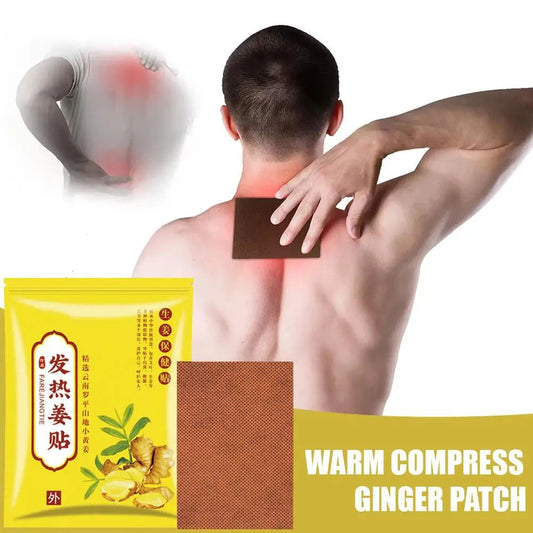 Nature's Shoewear™ 100pcs Ginger Patch Self-Heating Heat Compresses