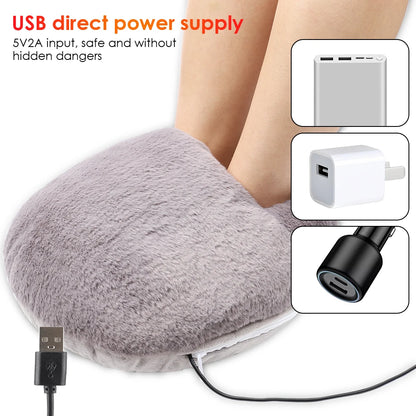 Nature's Shoewear™ USB Winter Electric Foot Heating Pad