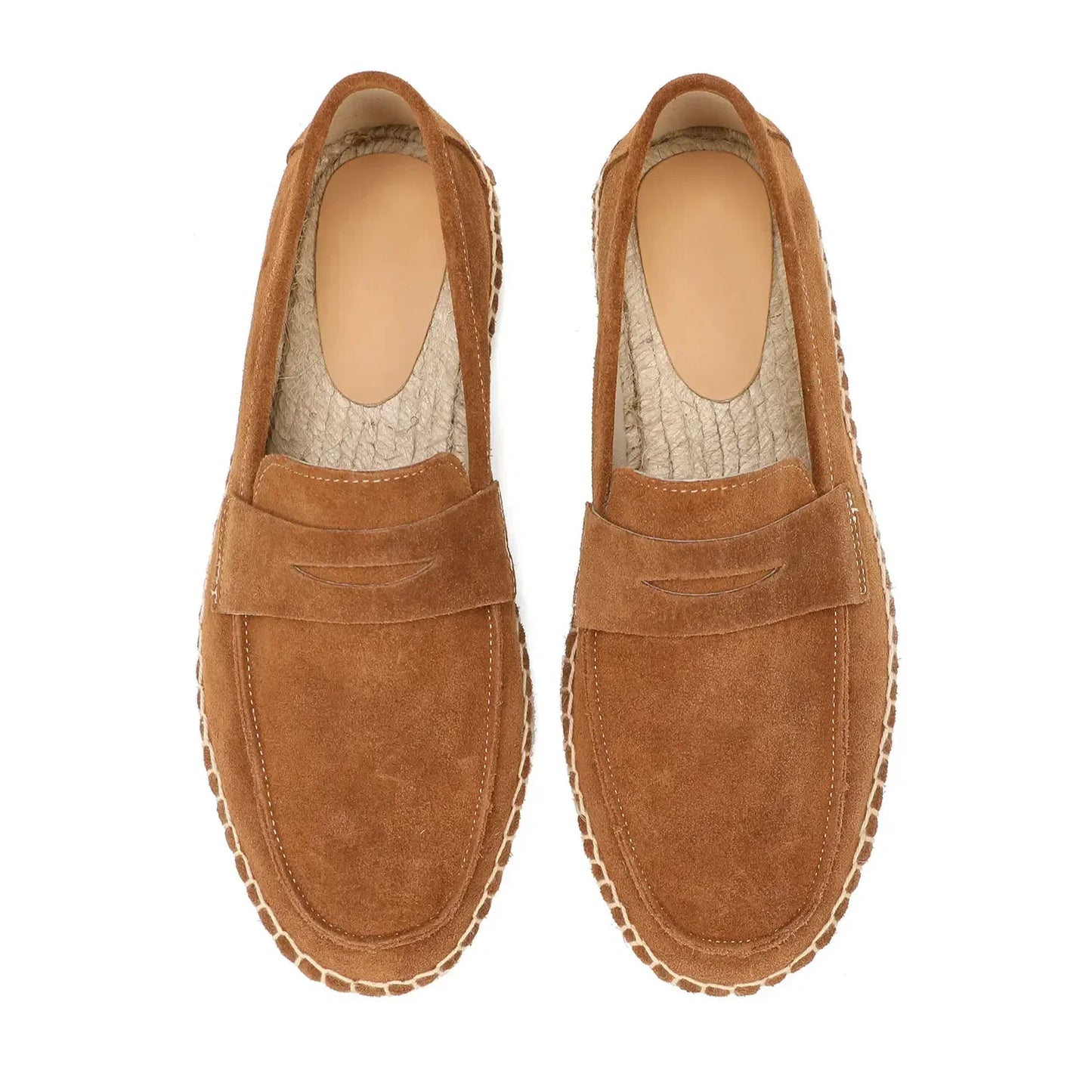 Nature's Shoewear™ Men's Jute Espadrilles Slip-On Loafers