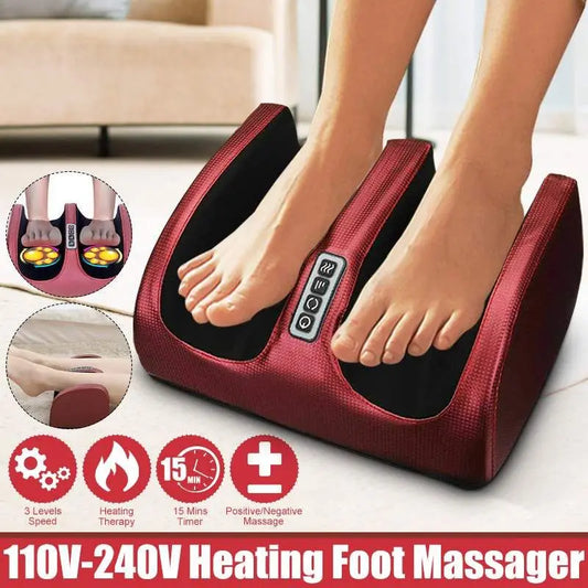 Nature's Shoewear™ Electric Foot Massager with Heating Therapy