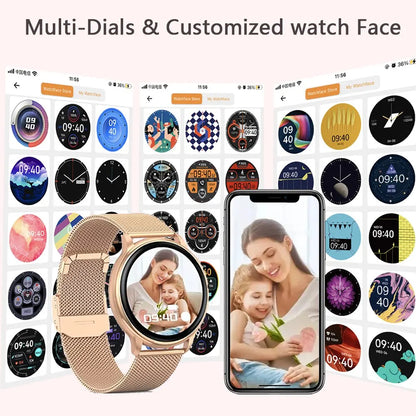 Nature's Shoewear™ MEVADEN Bluetooth Call Smart Watch