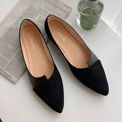 Nature's Shoewear™ Pointed Toe Flat Shoes for Women