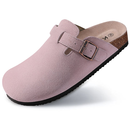 Nature's Shoewear™  Comwarm Fashion Women's Suede Mules Slippers and Men Clogs