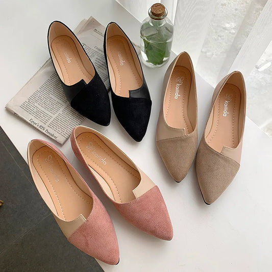 Nature's Shoewear™ Pointed Toe Flat Shoes for Women