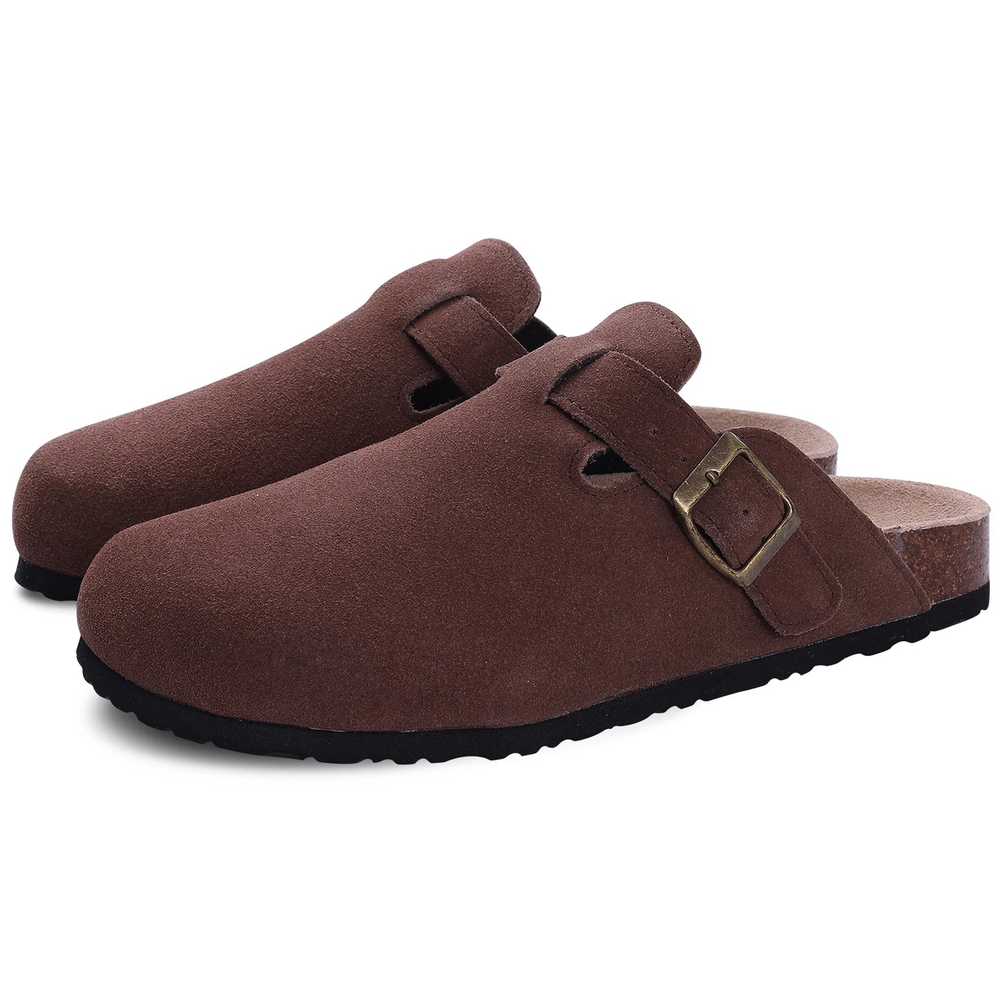 Nature's Shoewear™  Comwarm Fashion Women's Suede Mules Slippers and Men Clogs