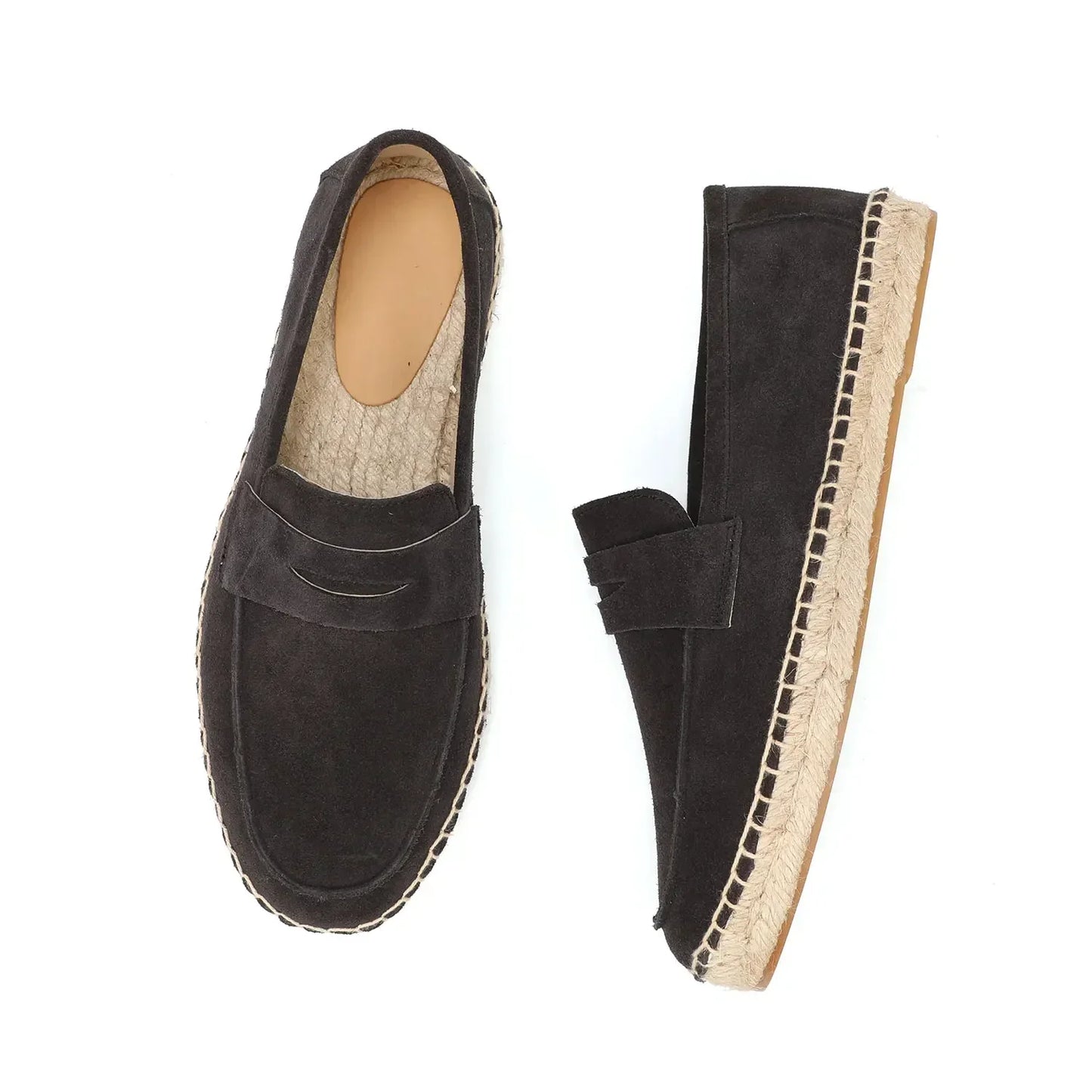 Nature's Shoewear™ Men's Jute Espadrilles Slip-On Loafers