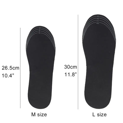 Nature's Shoewear™ USB Heated Shoe Insoles - Warming Heat Pads