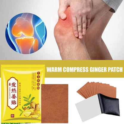 Nature's Shoewear™ 100pcs Ginger Patch Self-Heating Heat Compresses