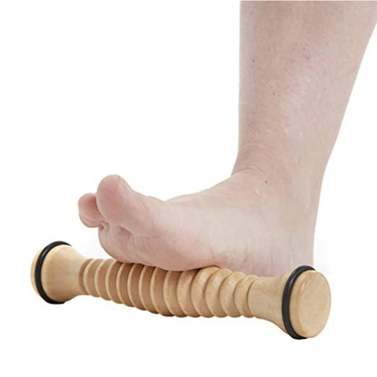 Nature's Shoewear™ Wooden Massager Body Back Wooden Foot Roller