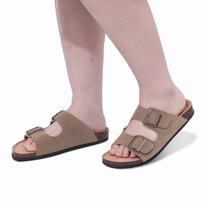Nature's Shoewear™  Comwarm Fashion Women's Suede Mules Slippers and Men Clogs