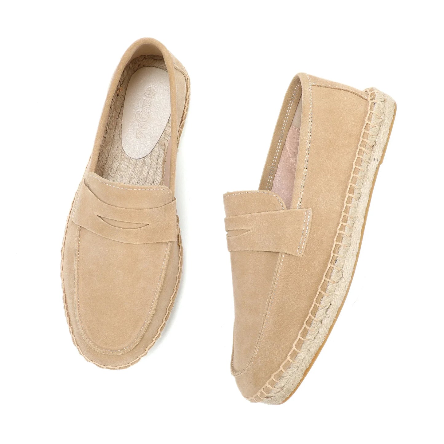 Nature's Shoewear™ Men's Jute Espadrilles Slip-On Loafers