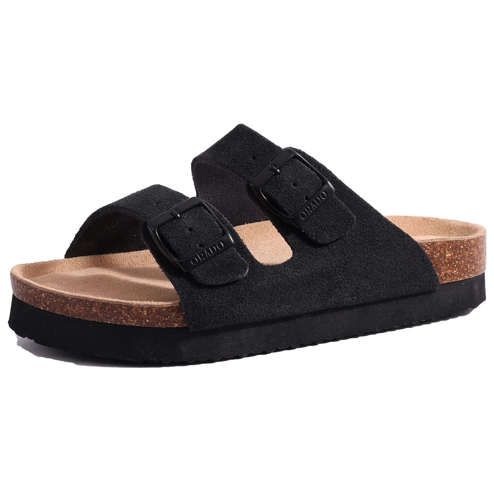 Nature's Shoewear™  Comwarm Fashion Women's Suede Mules Slippers and Men Clogs