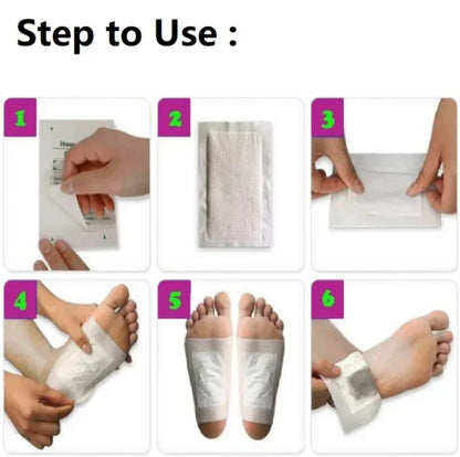 Nature's Shoewear™ Kinoki Cleansing Detox Leg Herbal Pads