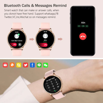 Nature's Shoewear™ MEVADEN Bluetooth Call Smart Watch